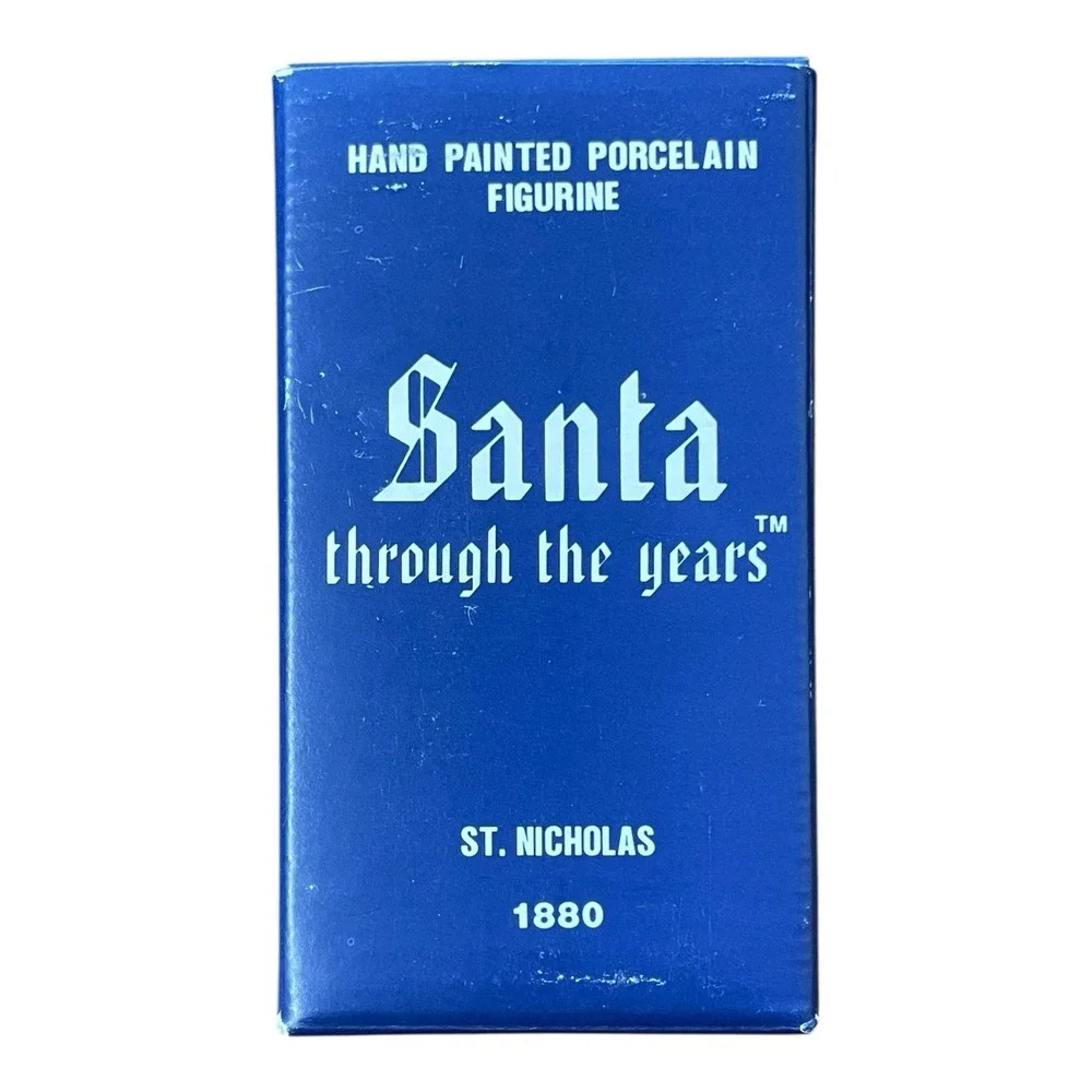 St Nicholas 1880 Santa Through The Years Porcelain‎ Figure
